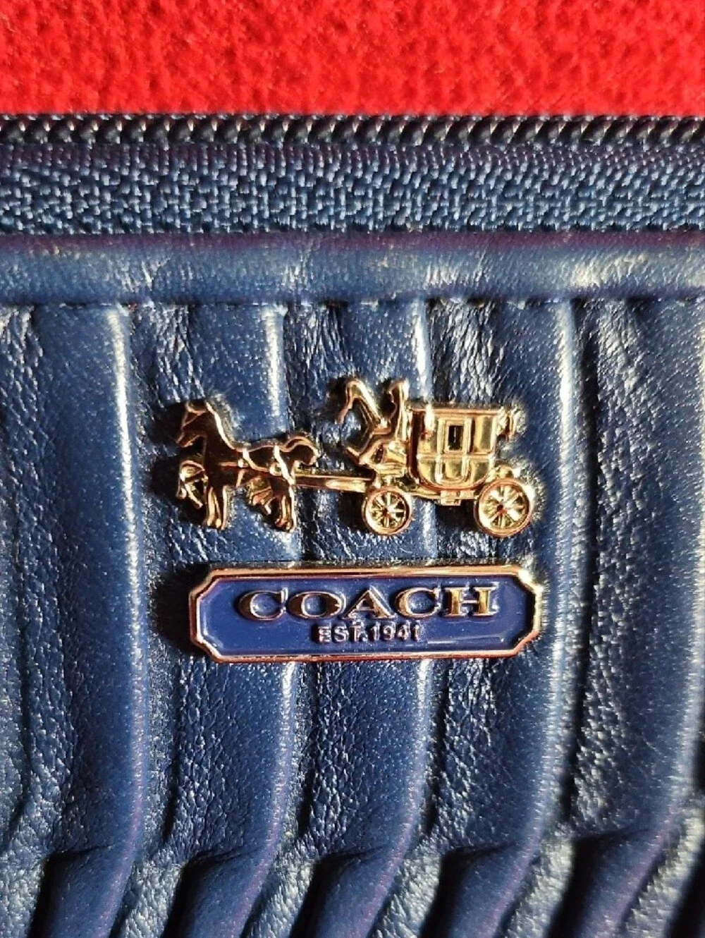 Coach compact wristlet
